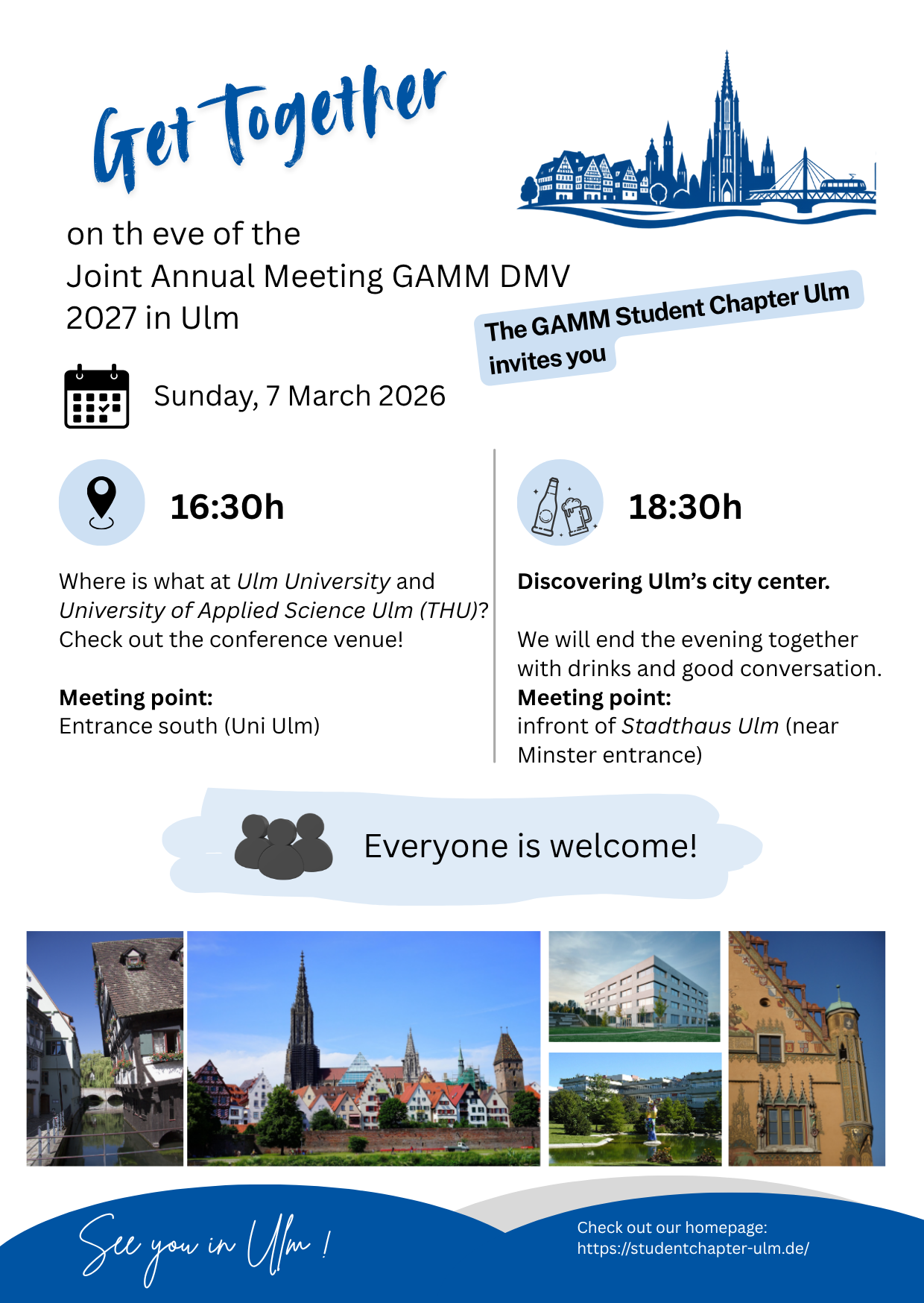 Invitation to the GAMM Conference pre-conference get-together